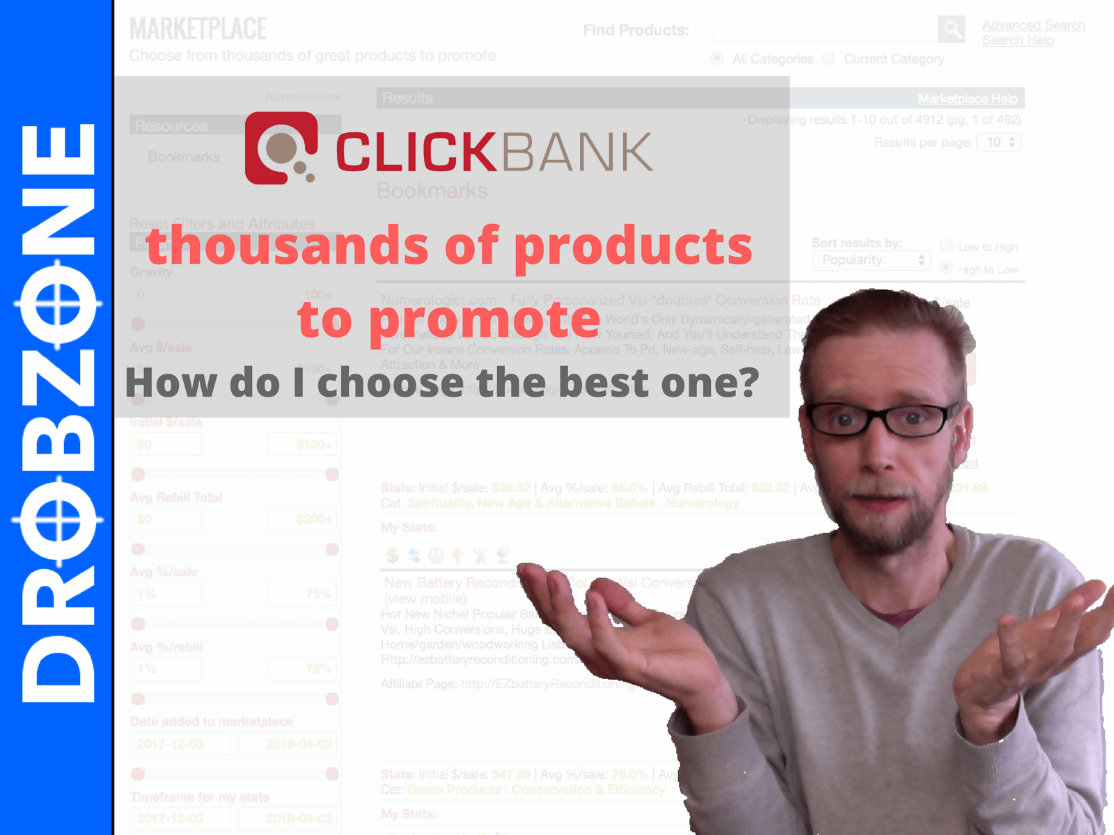 ClickBank offers, which one to choose